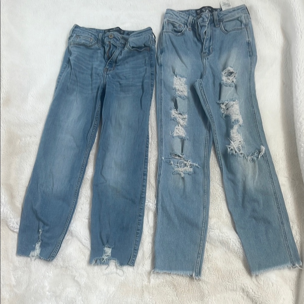 Hollister Light Blue Boyfriend Jeans